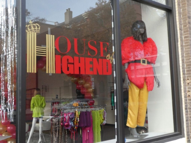High end fashion goes downtown