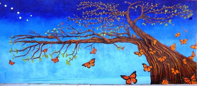 ‘Journey’ muralist Marlon Davila has a story to tell