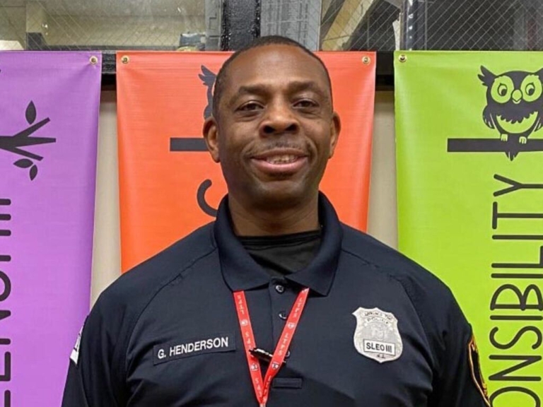 New Class III cop George A. Henderson Jr. hired to patrol Lawrence elementary schools
