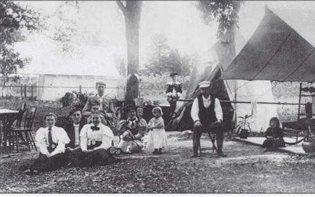 A A Trenton CanoeClub on the former White’s Island b