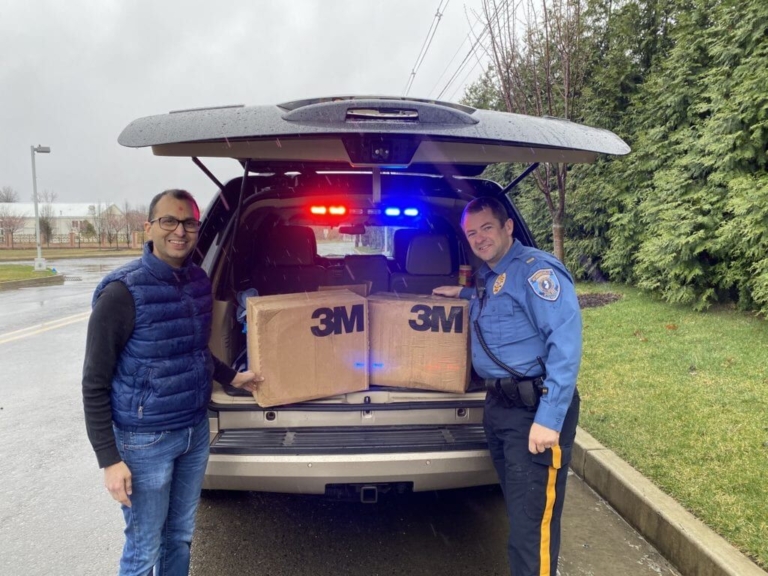 BAPS of Robbinsville donates 5,500 N95 masks
