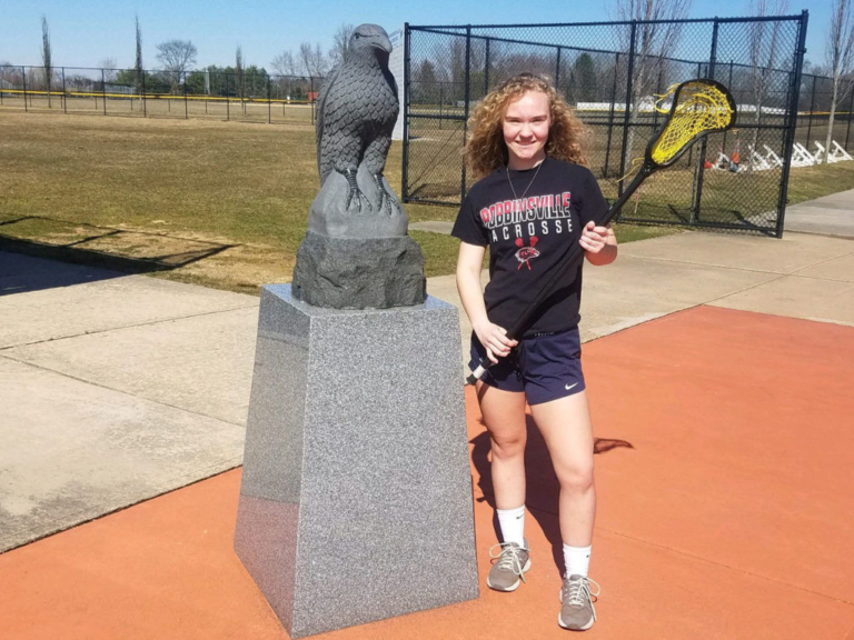 Kendal Chmielewski does it all for Robbinsville High School lacrosse