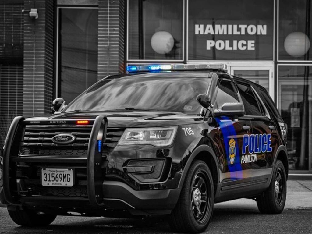 hamilton police car