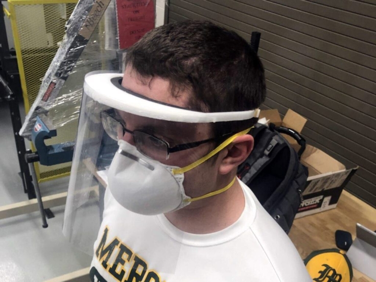 Mercer County Community College to produce hundreds of face shields for health-care workers
