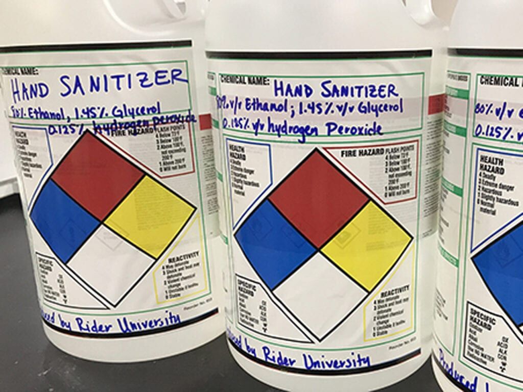 Rider hand sanitizer