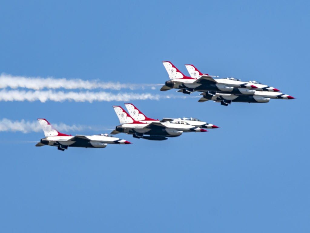 Ewing photographer captures images of jet flyover tribute