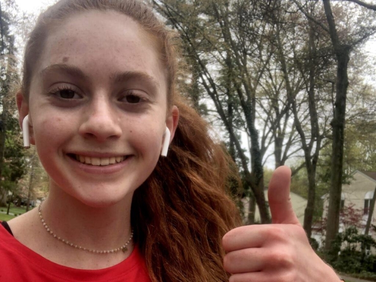 Pennington lacrosse teams run virtual 5K to raise money for HEADStrong Foundation