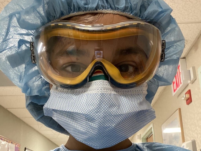 A view from the front line in the war against the coronavirus