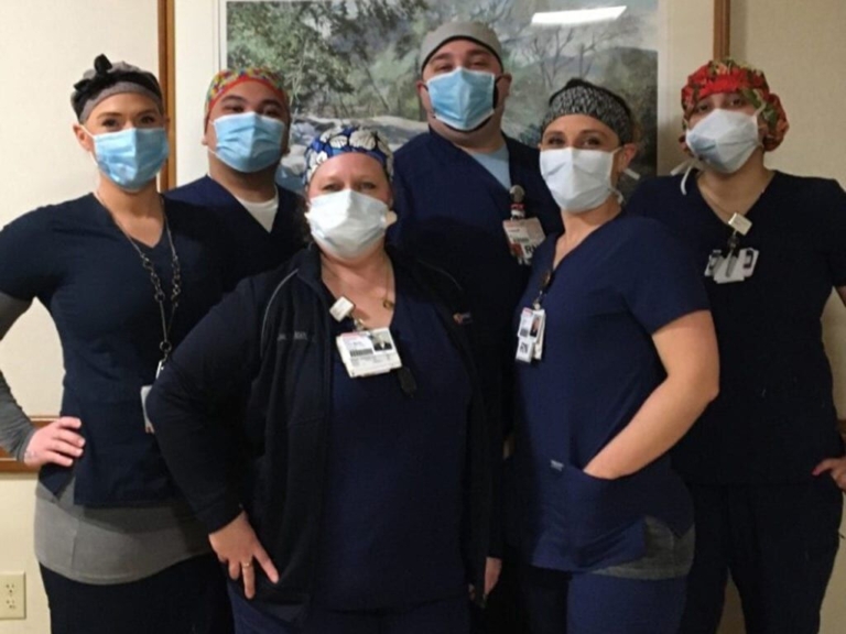 Mercer College nursing professor, alumni reunite in ICU to battle Covid-19
