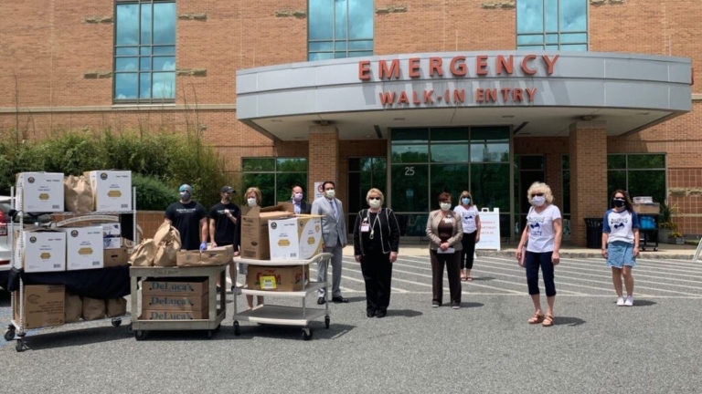 Langtree Elementary donates 200 meals to RWJ Hamilton