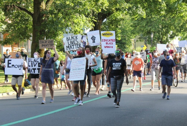 Anti-racism protests held across Hamilton demand equality, justice