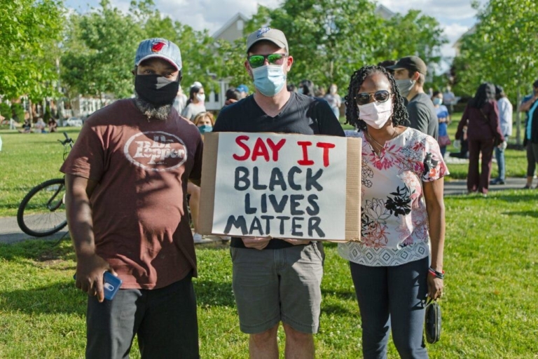 Rallies, petition address the state of race in Robbinsville