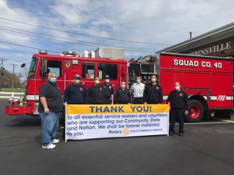 Robbinsville firefighters to receive federal PPE grant under CARES Act