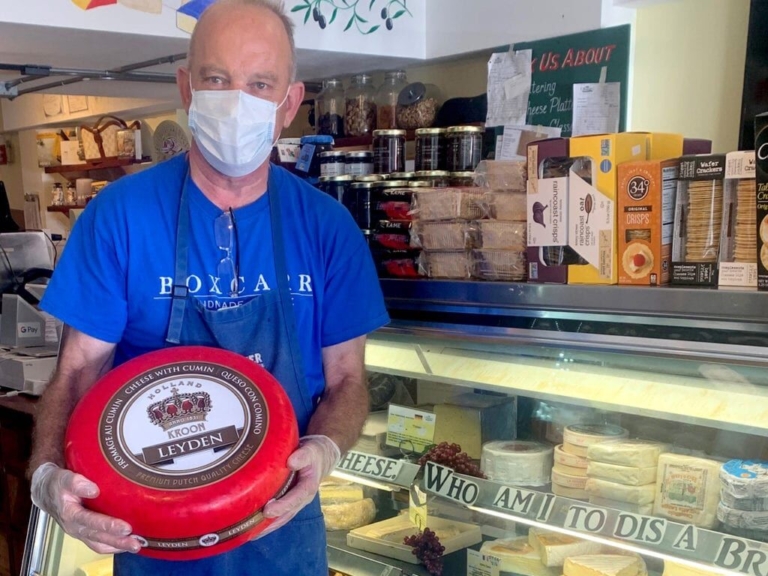 Say cheese! Olsson’s Fine Foods remains open, optimistic despite pandemic