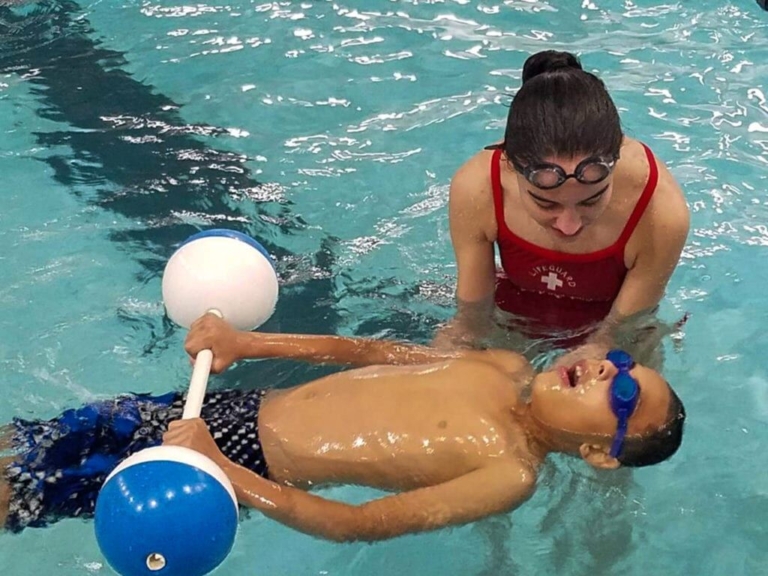 Gold Award winner helps HomeFront bring water safety to at-risk children