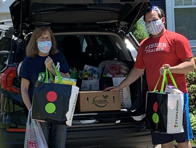 Ewing residents band together to help feed needy families