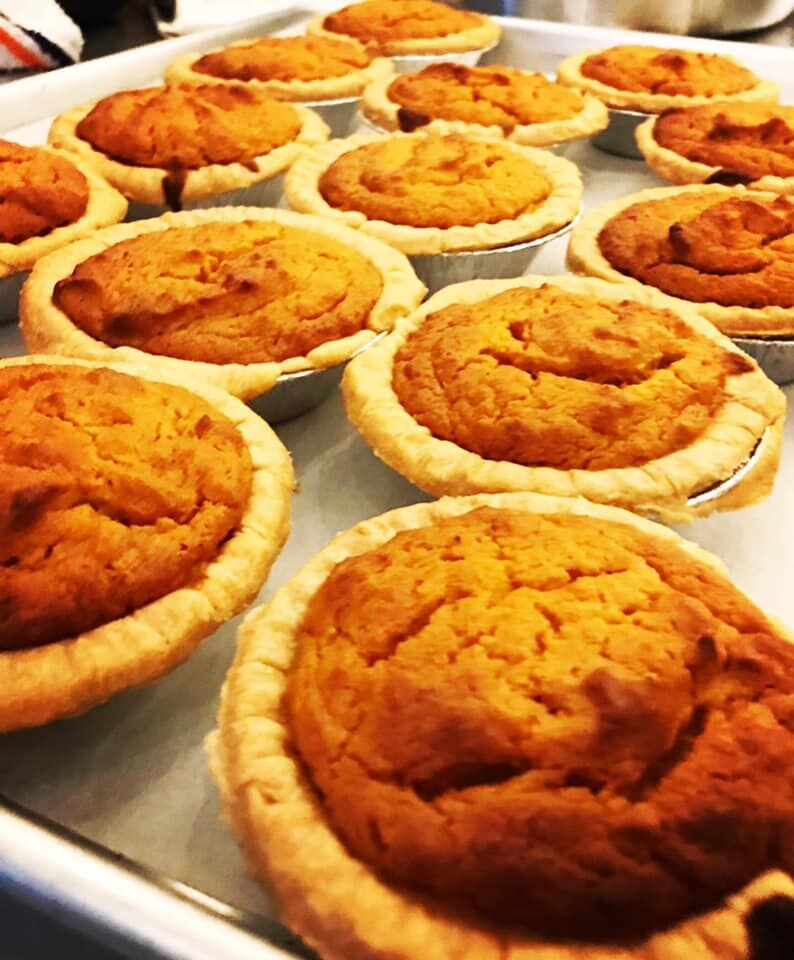 sweet potato pies