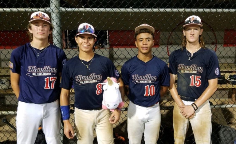 ‘Fortunate Four’ lead Hamilton-Northern Burlington Babe Ruth to state title game