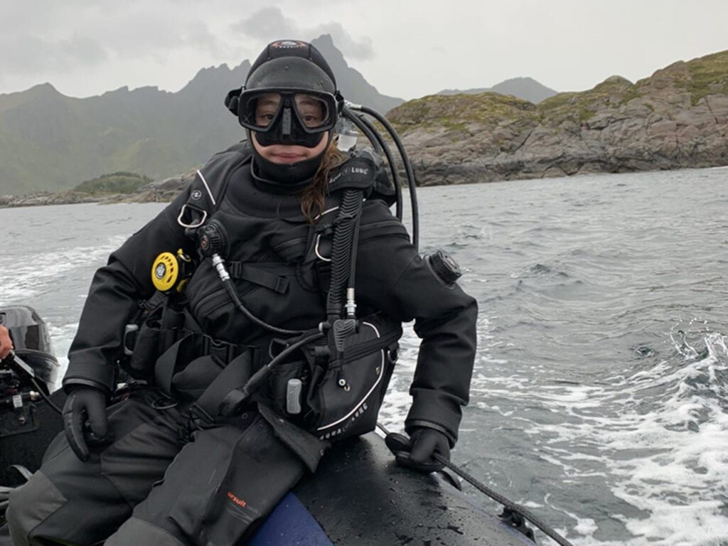 Charlotte Michaluk scuba