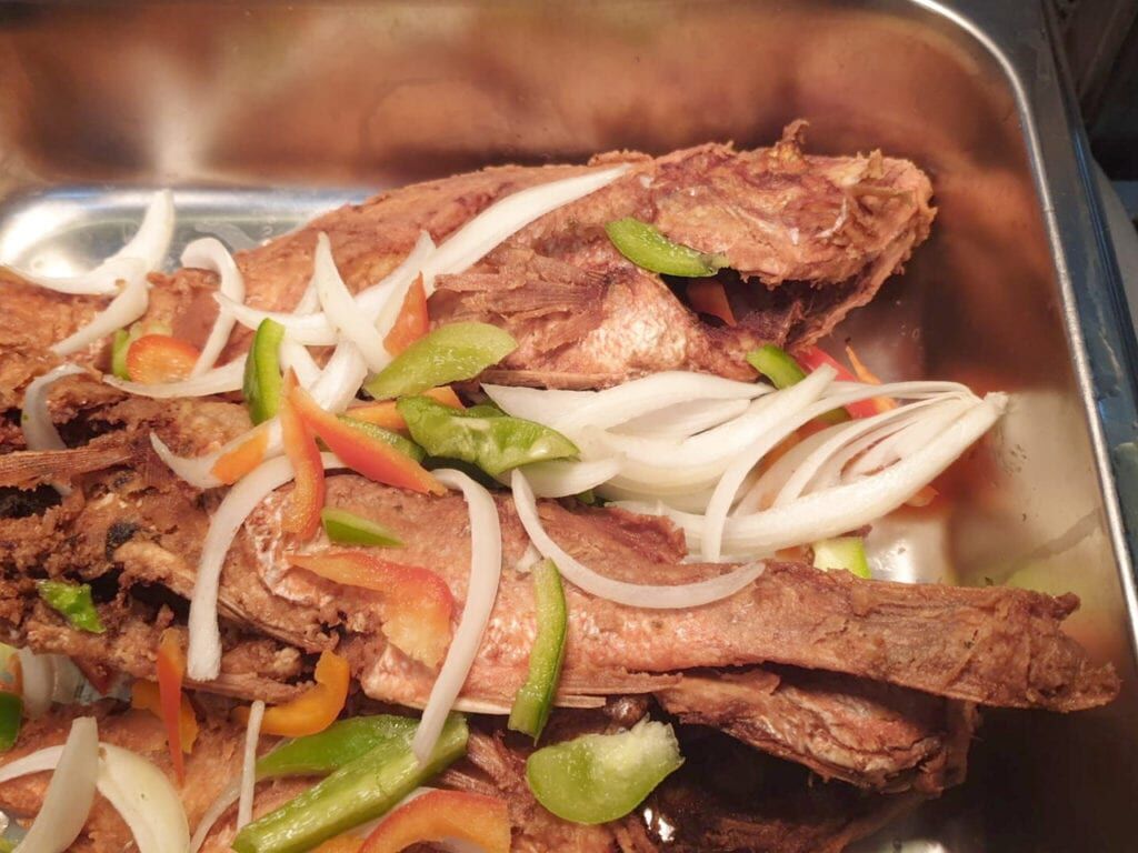 Kafe Kreyol red snapper