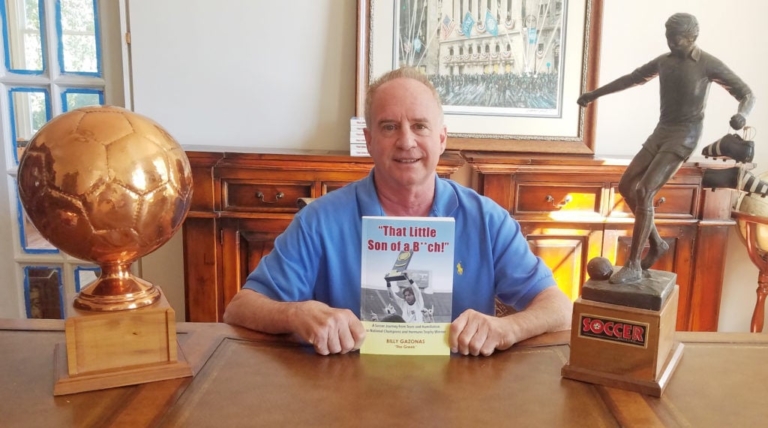 Soccer great Billy Gazonas recalls glory days in new book