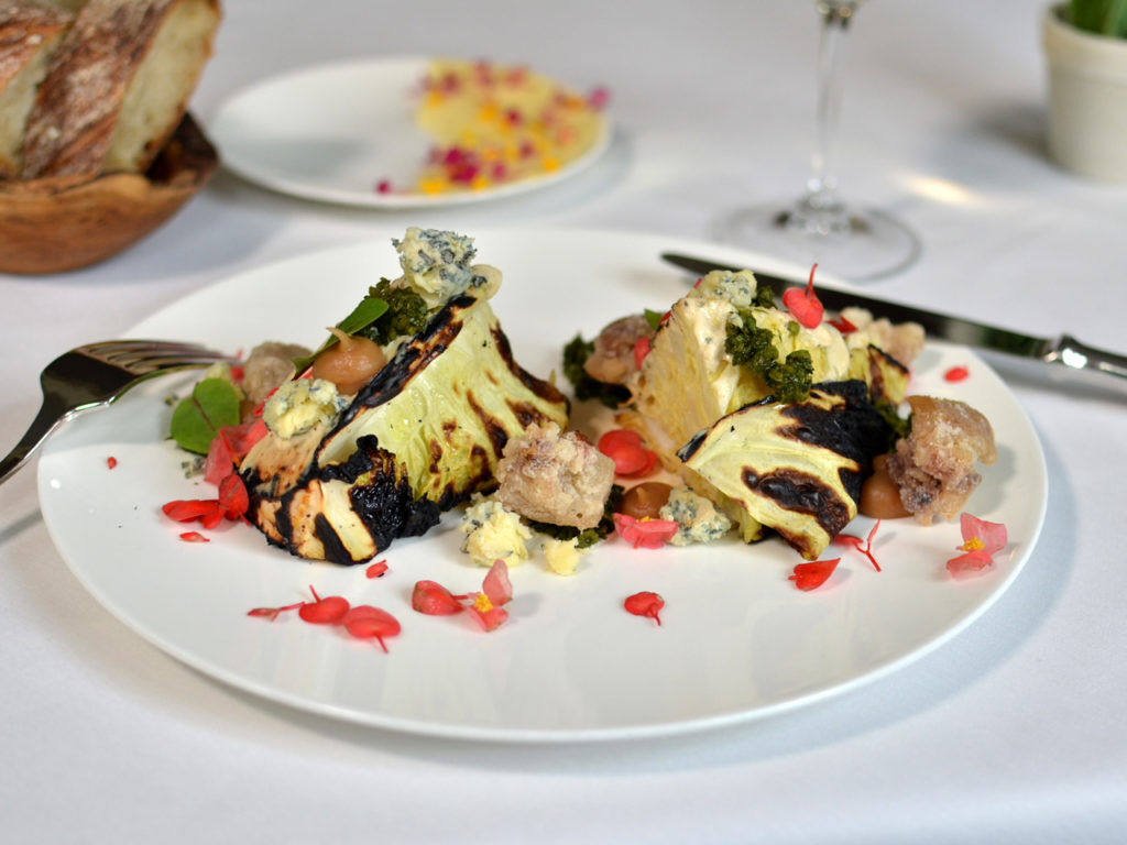 Charred Cabbage Wedge