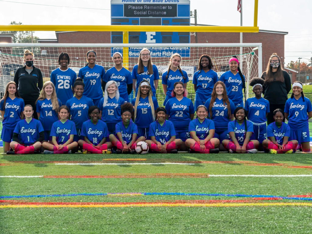 Ewing girls soccer cover