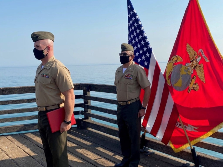 Ewing grad Brian Raike promoted to major in the U.S. Marines
