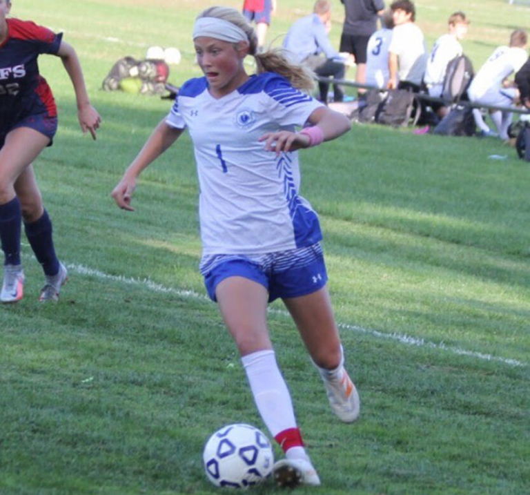Freshman Adriana Salzano leads Princeton Day School in goals, assists