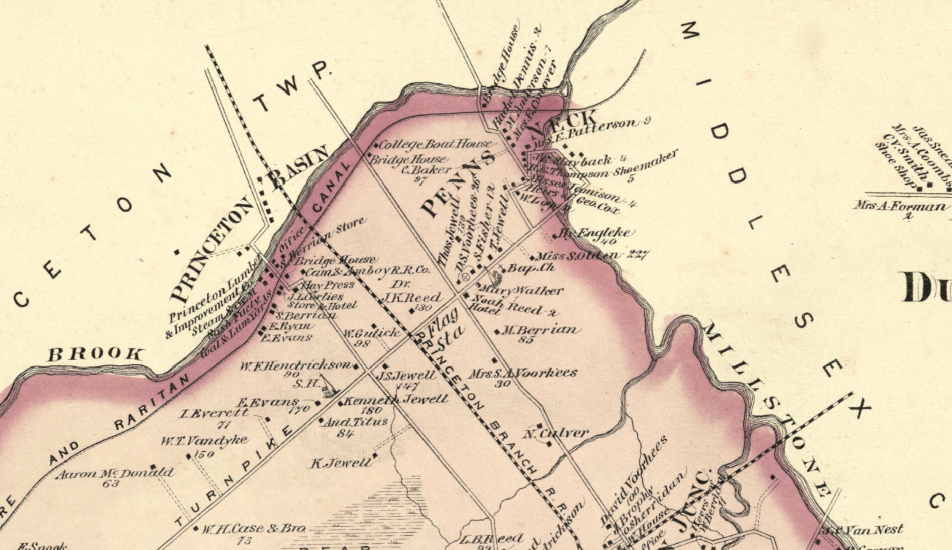 1 – Penns Neck in 1875.