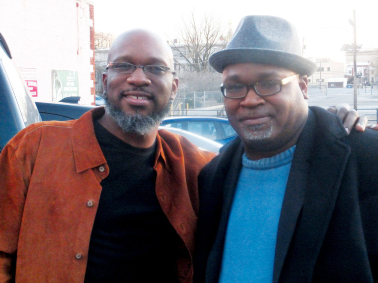 Todd Evans serving Trenton art family style
