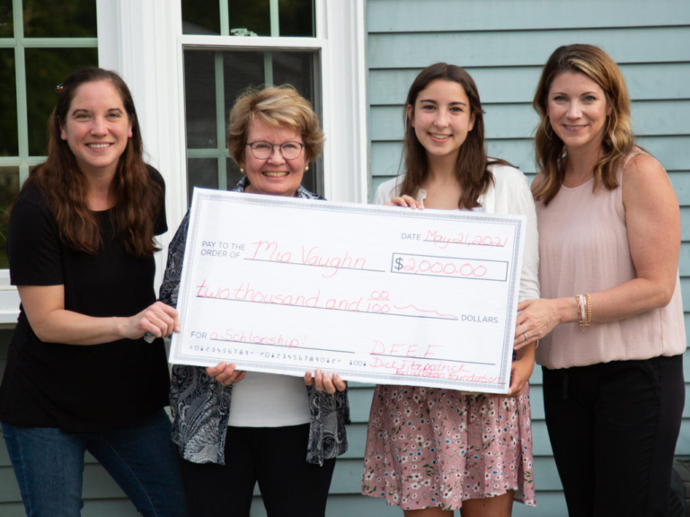 Mia Vaughn awarded first scholarship from Dick Fitzpatrick fund