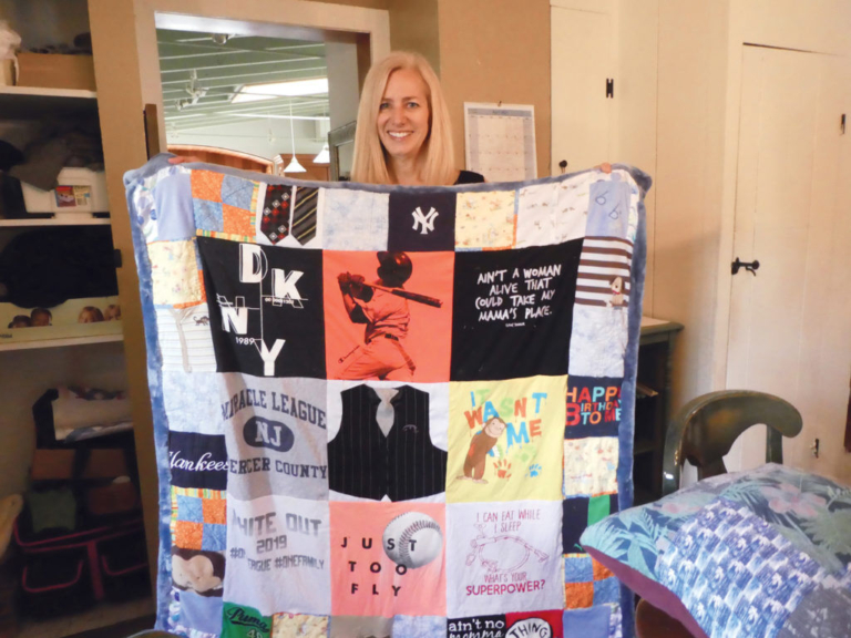 Hopewell Valley artisan wraps strong memories in soft materials