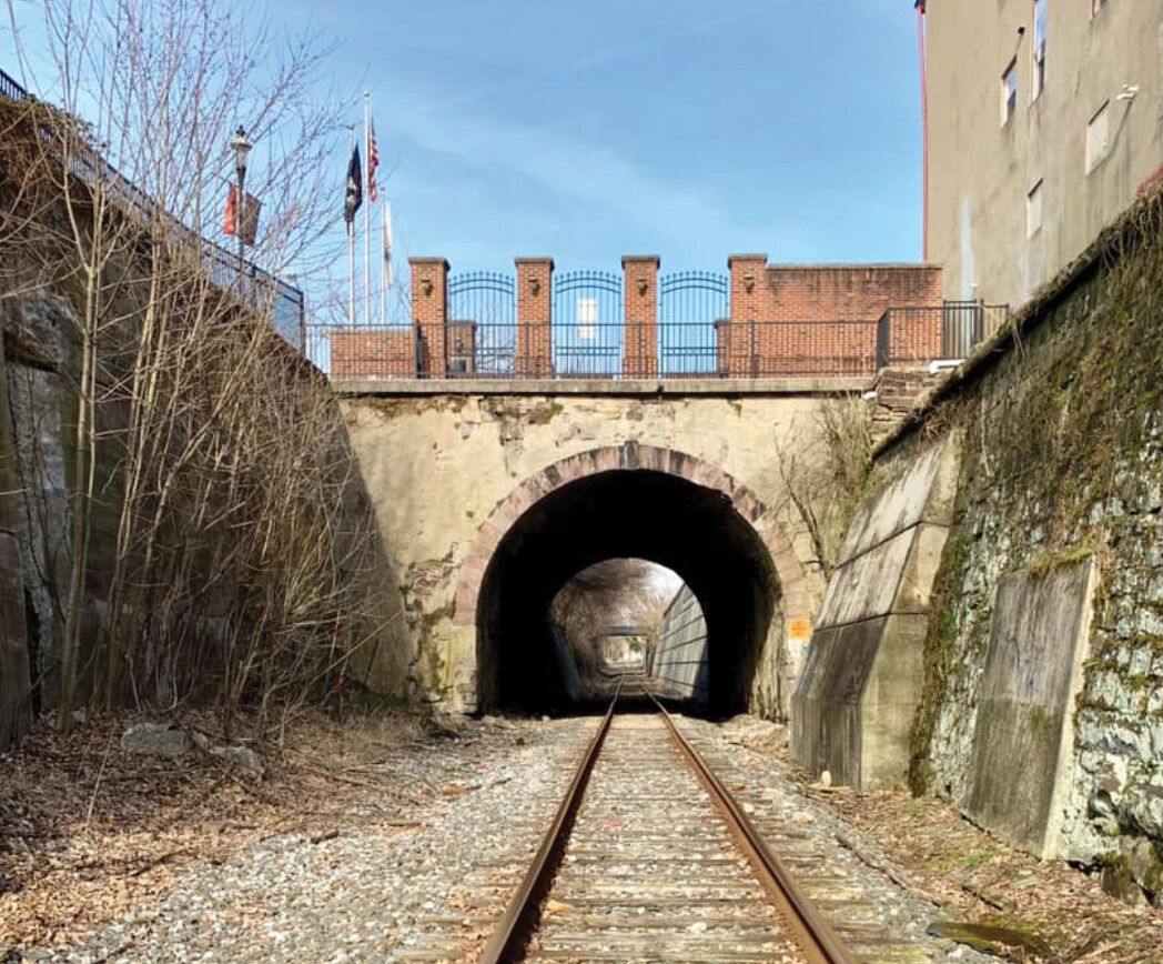 bordentown train tunnel