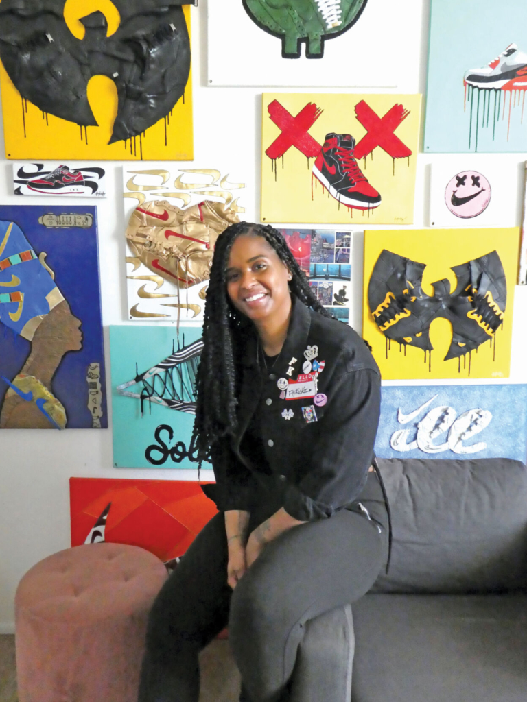 Sneaker Artist Dez FlyKickz Flying High in Trenton