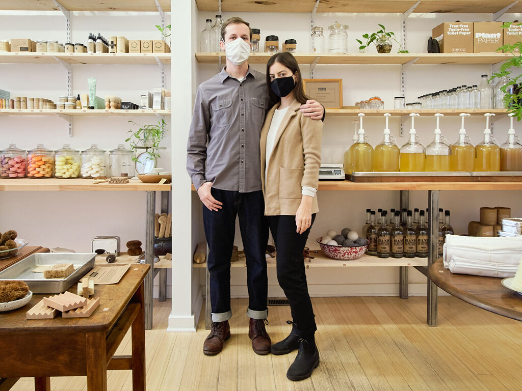 Jason Rusnock and Emily Rodia