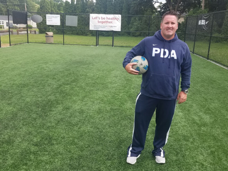 Futsal players welcome new field welcome in Bromley Park
