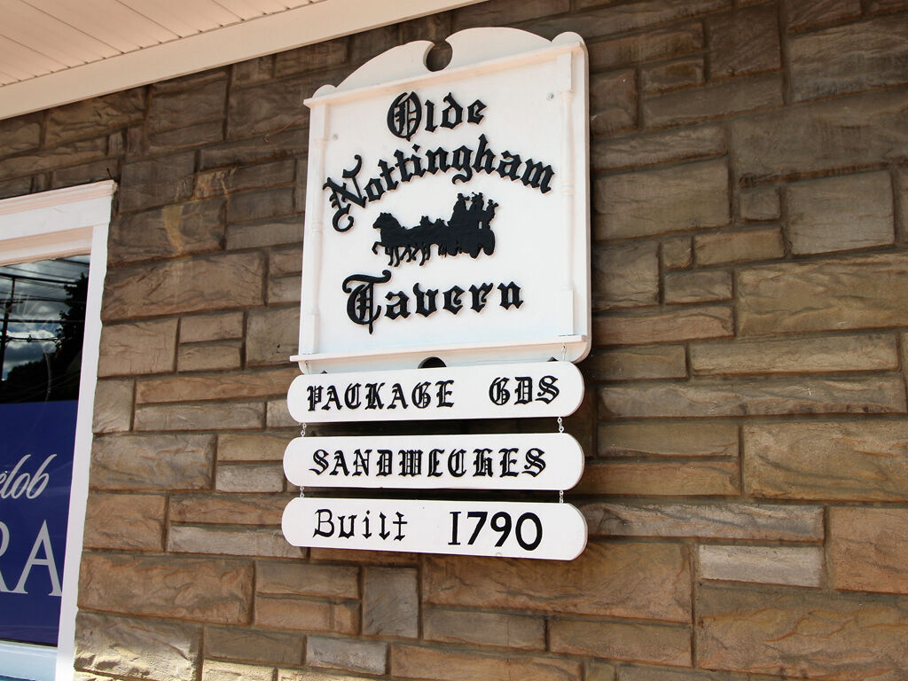 Nottingham Tavern sign