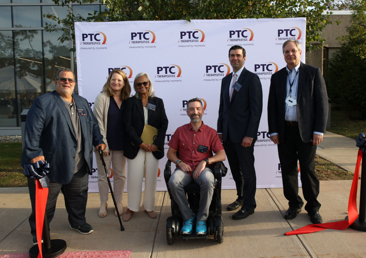 PTC Therapeutics ribbon cutting