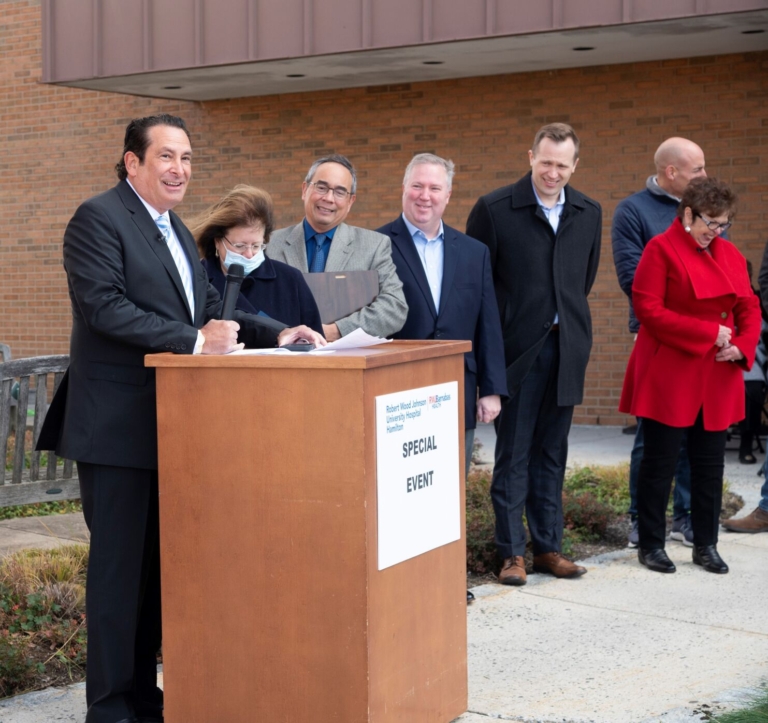 RWJ University Hospital ceremony marks 50 years in Hamilton
