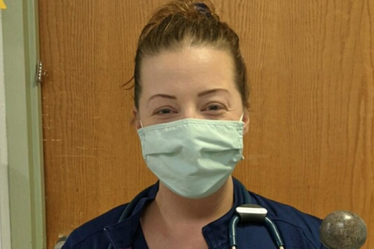Ewing resident honored for her work as nurse at St. Francis