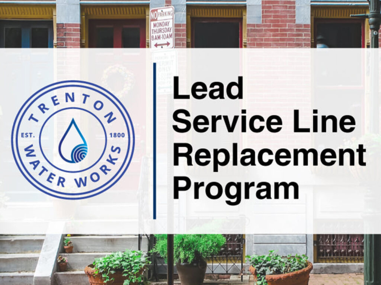 Trenton Water Works has removed 25% of lead lines