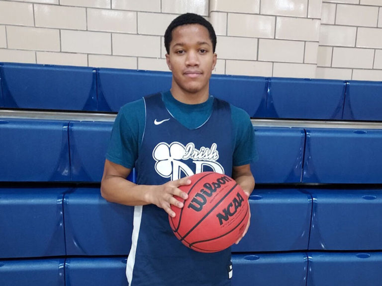 Ewing’s Ean Chambers stands out on defense for Notre Dame hoops