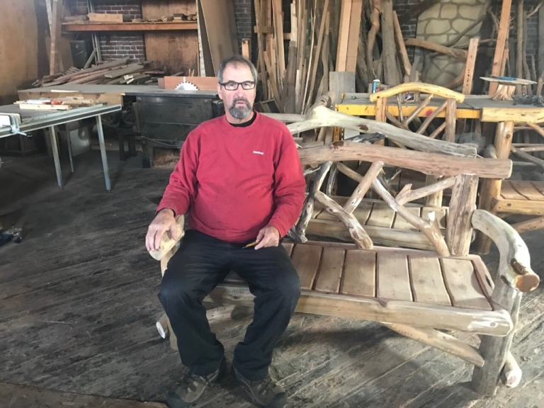 Day-Tripping with Rustic Woodworker David Robinson