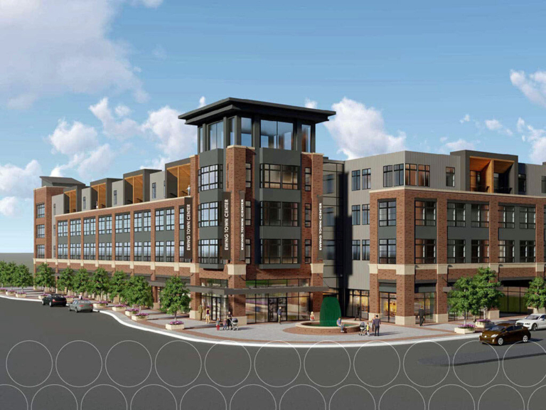 Construction ahead of schedule at Ewing Town Center