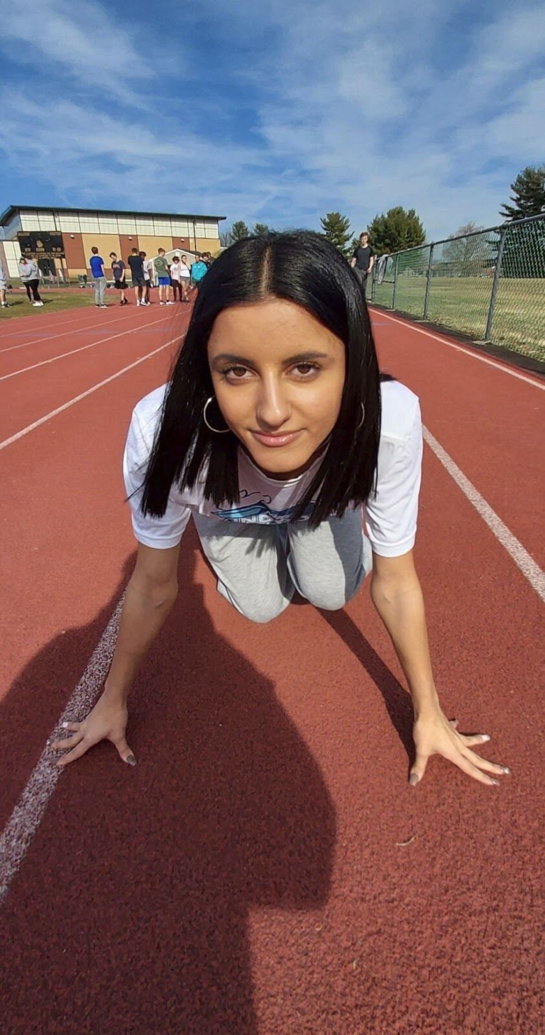 Sprinter Lucia Garcia-Beltran blazing new trails for Hopewell Valley