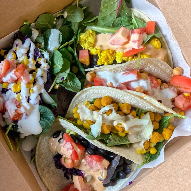 Farmers market b(l)ooming with vegan restaurants