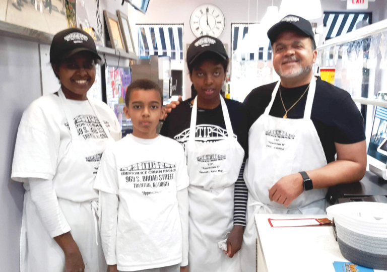 Serving Scoops of Joy at Trenton Ice Cream Parlor