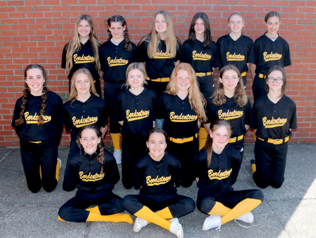 Bordentown Middle School softball