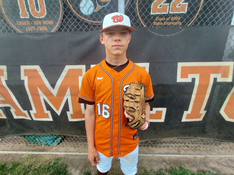 Pitcher Dylan Parsons pours it on as a senior for Hamilton High West